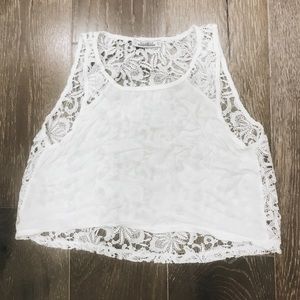 PULL & BEAR Cropped Tank Top